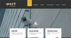 Desktop Screenshot of ipset.com.br