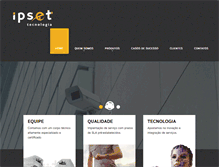 Tablet Screenshot of ipset.com.br